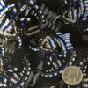 DIP KIT -  BLUE METALLIC SNAKE FLAG SKULLS - Image 2