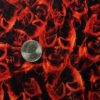 RED FLAMING SKULLS WITH BLACK BACKGROUND - Image 2