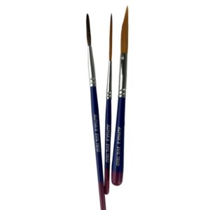 EVIL TRIO PINSTRIPING/LETTERING BRUSH SET