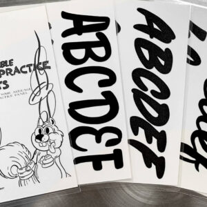 Stripe & Wipe Practice Sheets